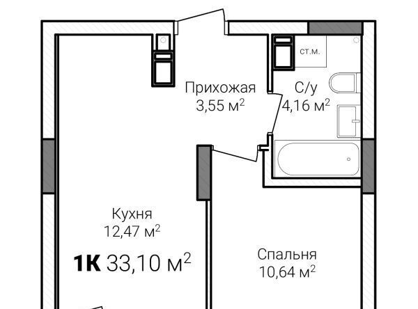 квартира г Нижний Новгород Горьковская ул Героя Советского Союза Аристархова фото 1