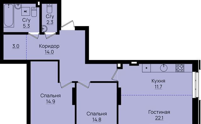 р-н Кировский дом 61 фото