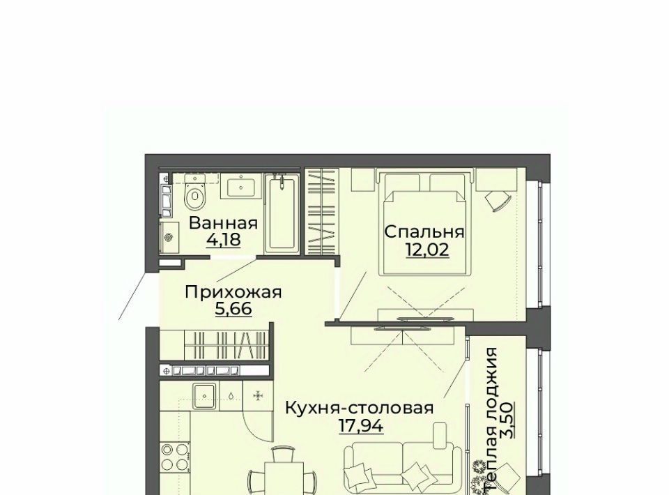 квартира г Екатеринбург пер Ударников 33 Площадь 1905 года фото 1