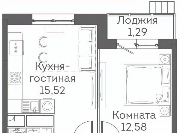 квартира г Москва метро Пятницкое шоссе СЗАО район Митино ЖК Аквилон Митино направление Ленинградское (северо-запад) ш Пятницкое к 4 фото