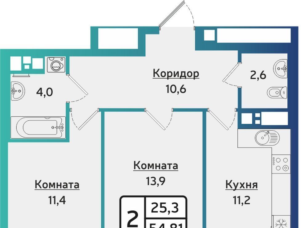 квартира г Ижевск р-н Устиновский Аэропорт жилрайон, Артнова жилой комплекс фото 1