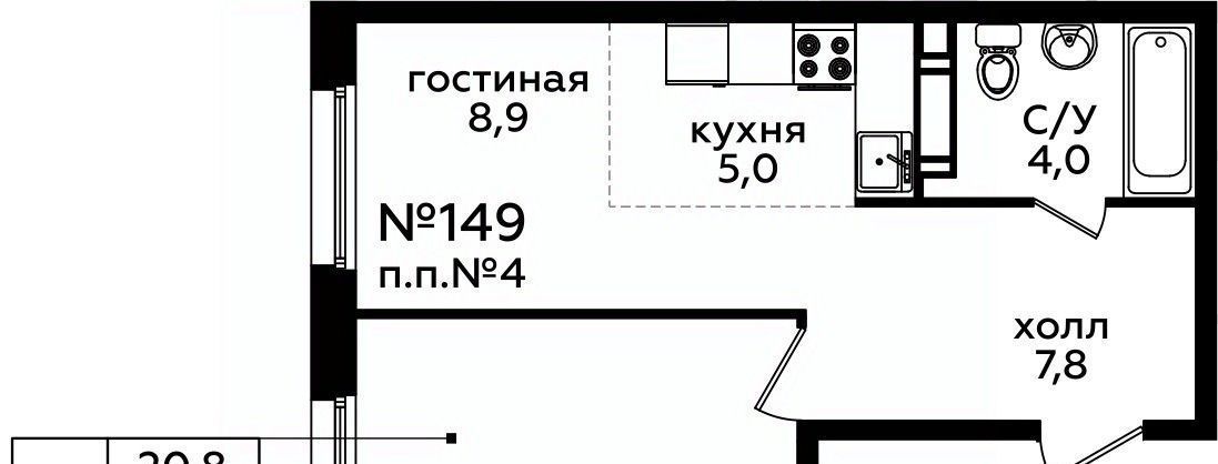 квартира г Москва п Сосенское пр-кт Куприна 30к/9 метро Бунинская аллея фото 1