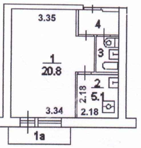 квартира г Москва метро Коптево ул Онежская 37 МЦК фото 16