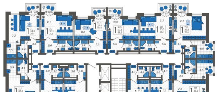 квартира г Сочи р-н Адлерский посёлок Кудепста ул Искры 88/3 с Илларионовка Адлер жилой комплекс Летний фото 2