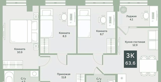 мкр 6а п Заозерный жилрайон фото