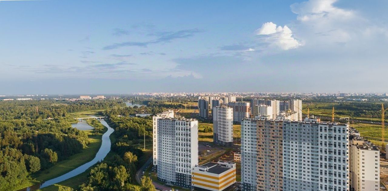 квартира г Санкт-Петербург метро Девяткино 19 жилой комплекс Цветной Город кв-л фото 9