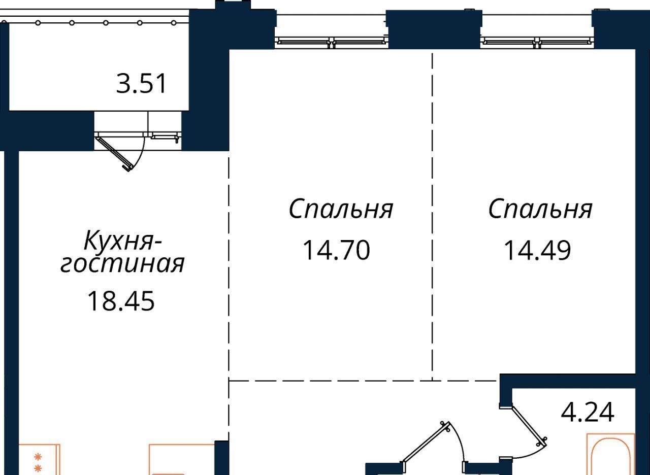 квартира г Иркутск р-н Октябрьский Байкальский ул Верхняя Набережная 169 наб. Верхняя фото 1