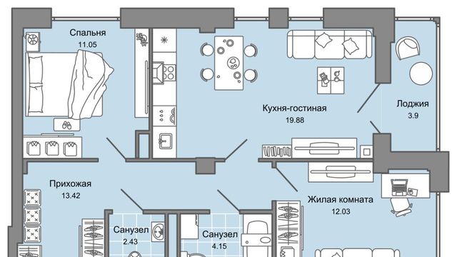 г Ульяновск р-н Заволжский Новый Город ЖК Центрополис 1 Центральный кв-л фото