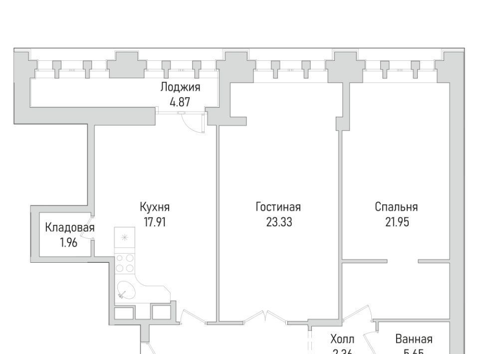 квартира г Москва метро Панфиловская Щукино ул Маршала Рыбалко 2к/3 фото 1