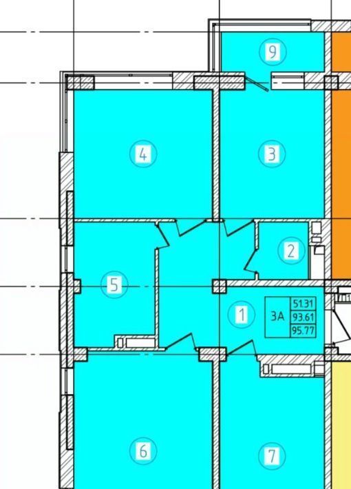 квартира г Грозный р-н Старопромысловский ул Державина 287 фото 2