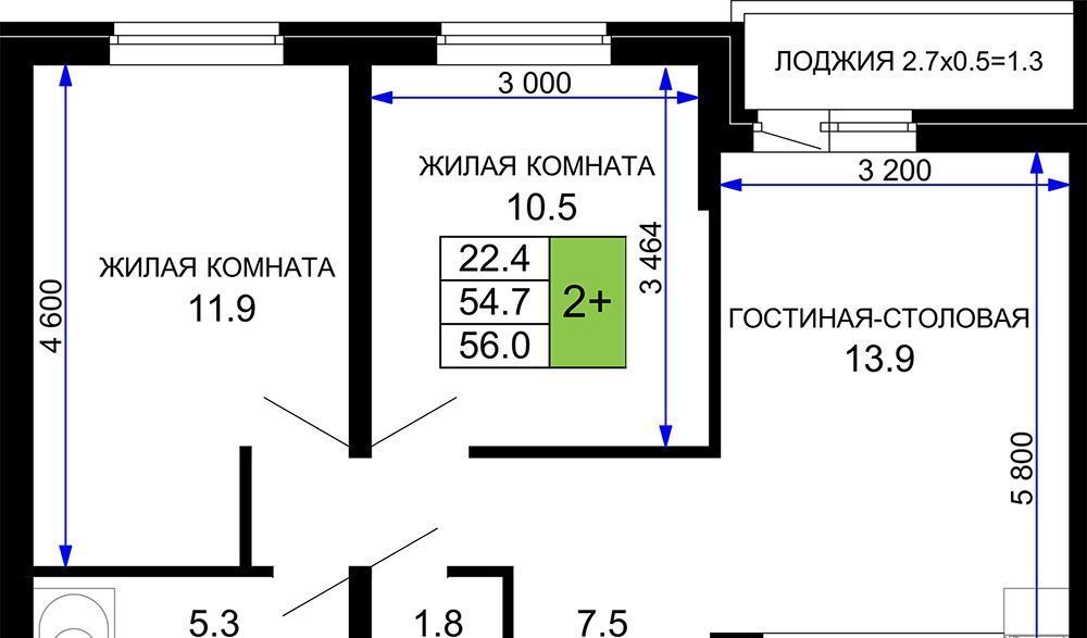 квартира г Краснодар р-н Прикубанский ул им. лётчика Позднякова 2/2 ЖК «Дыхание» фото 1