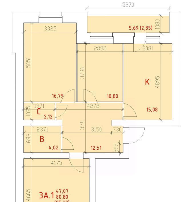 квартира г Череповец р-н Зашекснинский 108-й микрорайон фото 1