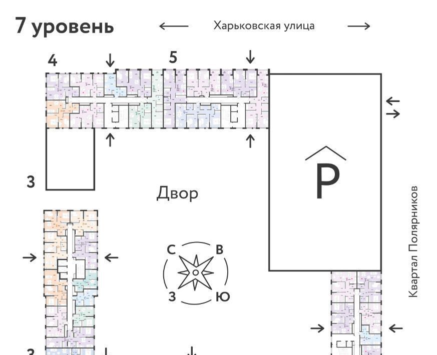 квартира г Тюмень р-н Ленинский ул Харьковская 72а фото 2