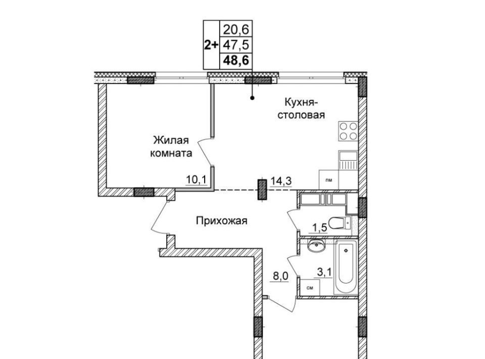 квартира г Нижний Новгород д Кузнечиха Горьковская фото 1