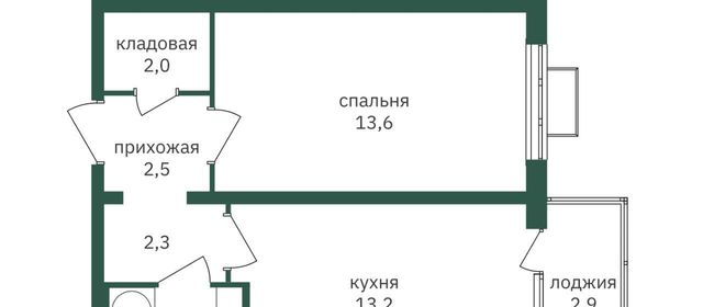 квартира г Москва метро Лесопарковая ЖК «Зеленая вертикаль» 4 фото