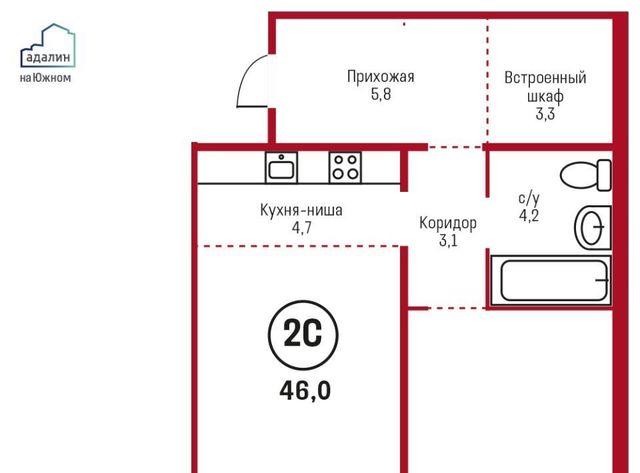 г Барнаул рп Южный ул Герцена 3к/2 р-н Центральный фото