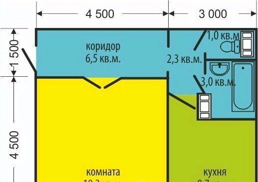 квартира г Челябинск р-н Металлургический ул Электростальская 20 фото 1