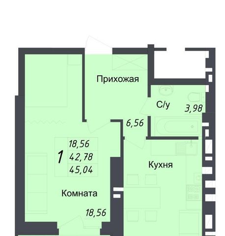 квартира г Ростов-на-Дону р-н Ворошиловский пер Измаильский 39а ЖК «Измаильский экоквартал» фото