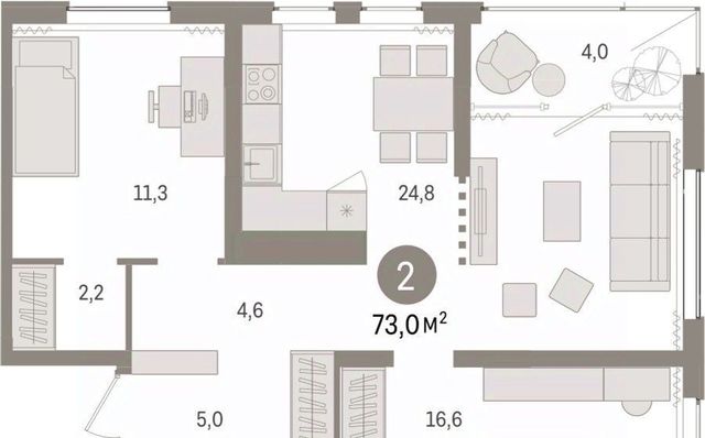 г Сургут 35-й микрорайон ЖК квартал Новин 35-й фото