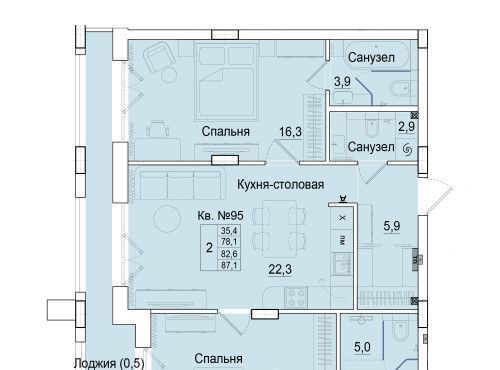 г Калининград р-н Ленинградский ЖК Адрес Счастья фото