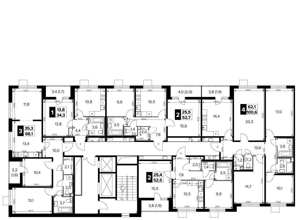 квартира г Москва метро Ховрино Молжаниновский ш Ленинградское 228к/6 фото 2