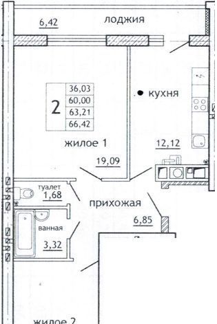 квартира р-н Смоленский д Алтуховка ул Олимпийская 6 Козинское с пос фото 1