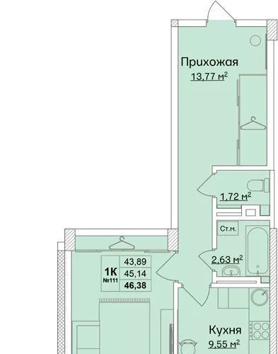 квартира р-н Кстовский г Кстово Автозаводская, Город Чемпионов жилой комплекс фото 1