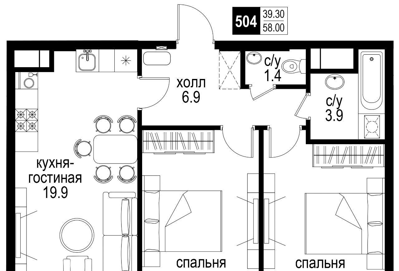 квартира г Москва метро Электрозаводская Басманный наб Семеновская 3 фото 1