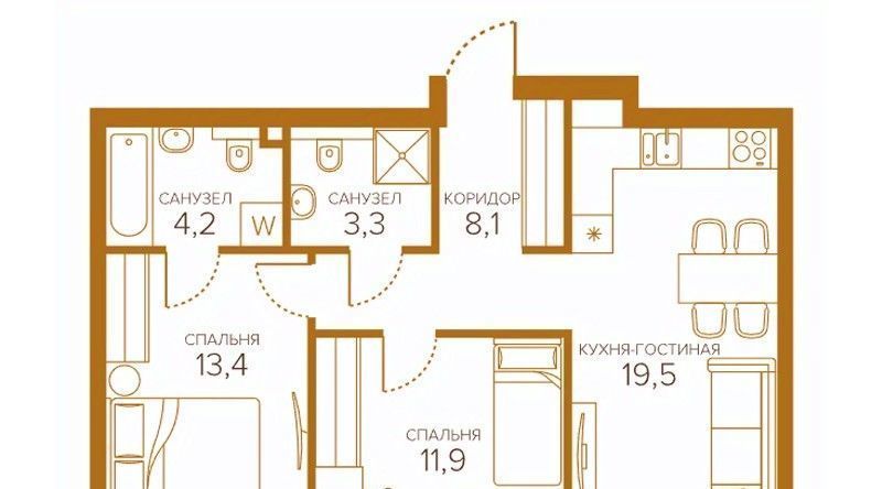 квартира г Москва метро Пролетарская ул Сосинская 43 фото 1