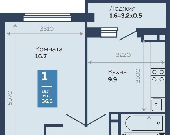 квартира г Краснодар р-н Прикубанский ул Героев-Разведчиков 11/3 фото 1