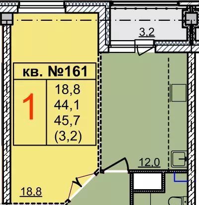 квартира г Нижний Новгород Горьковская ул Артельная 15к/1 фото 1