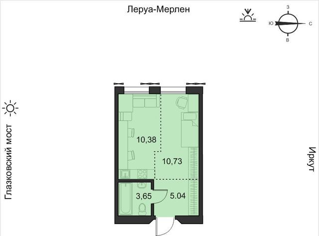 р-н Свердловский ул Набережная Иркута 23 Затон кв-л фото