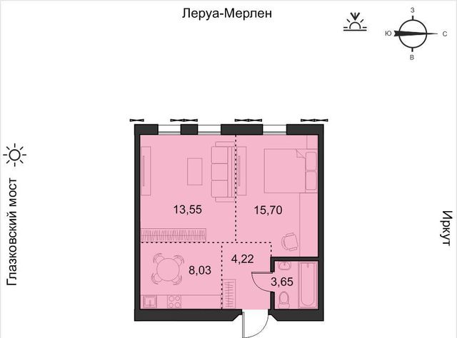 г Иркутск р-н Свердловский ул Набережная Иркута 21/1 Затон кв-л фото