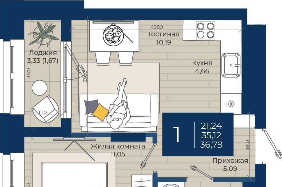 квартира г Казань Суконная слобода ул Николая Ершова 34/1 фото 1