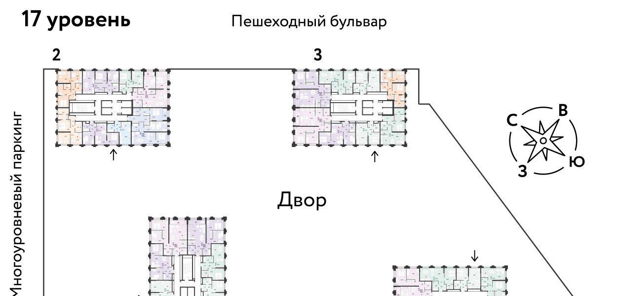 квартира г Тюмень р-н Ленинский Дорожный ул Тимофея Чаркова 93 ЖК Звёздный Ленинский административный округ фото 4