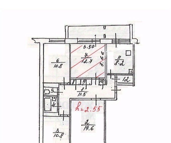 комната г Тверь р-н Заволжский ул Фрунзе 14 фото 2