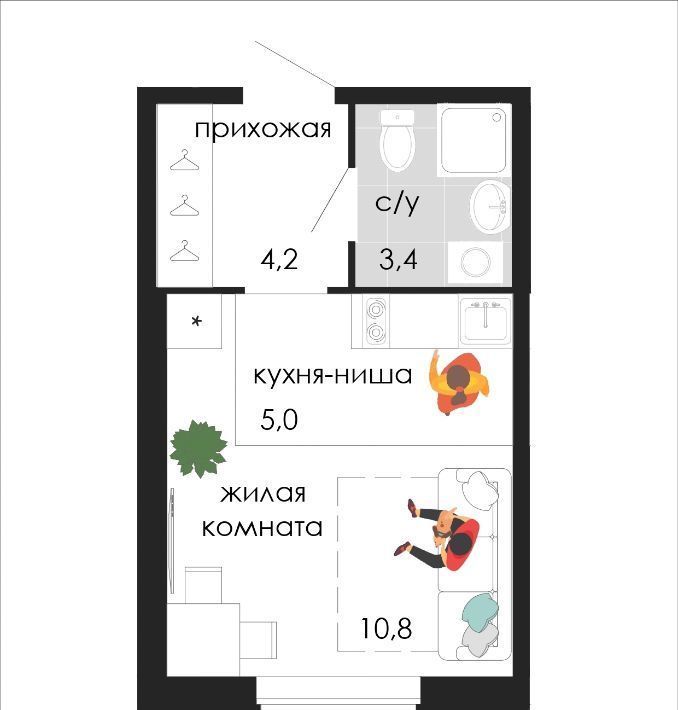 квартира г Пермь р-н Мотовилихинский ул Кузнецкая 43в фото 1