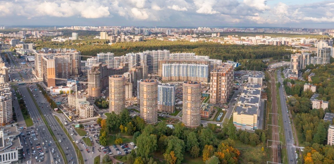 квартира г Санкт-Петербург метро Пионерская Комендантский аэродром пр-кт Богатырский 2а ЖК «Приморский квартал» округ Комендантский аэродром фото 31