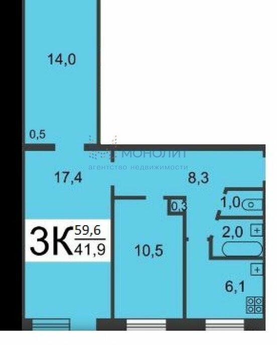 квартира г Нижний Новгород Канавинская ш Сормовское 17 фото 15