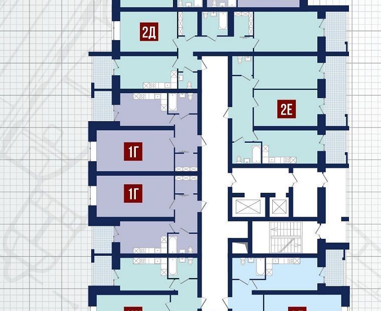 квартира г Волгоград р-н Дзержинский ул Новодвинская 34а фото 2