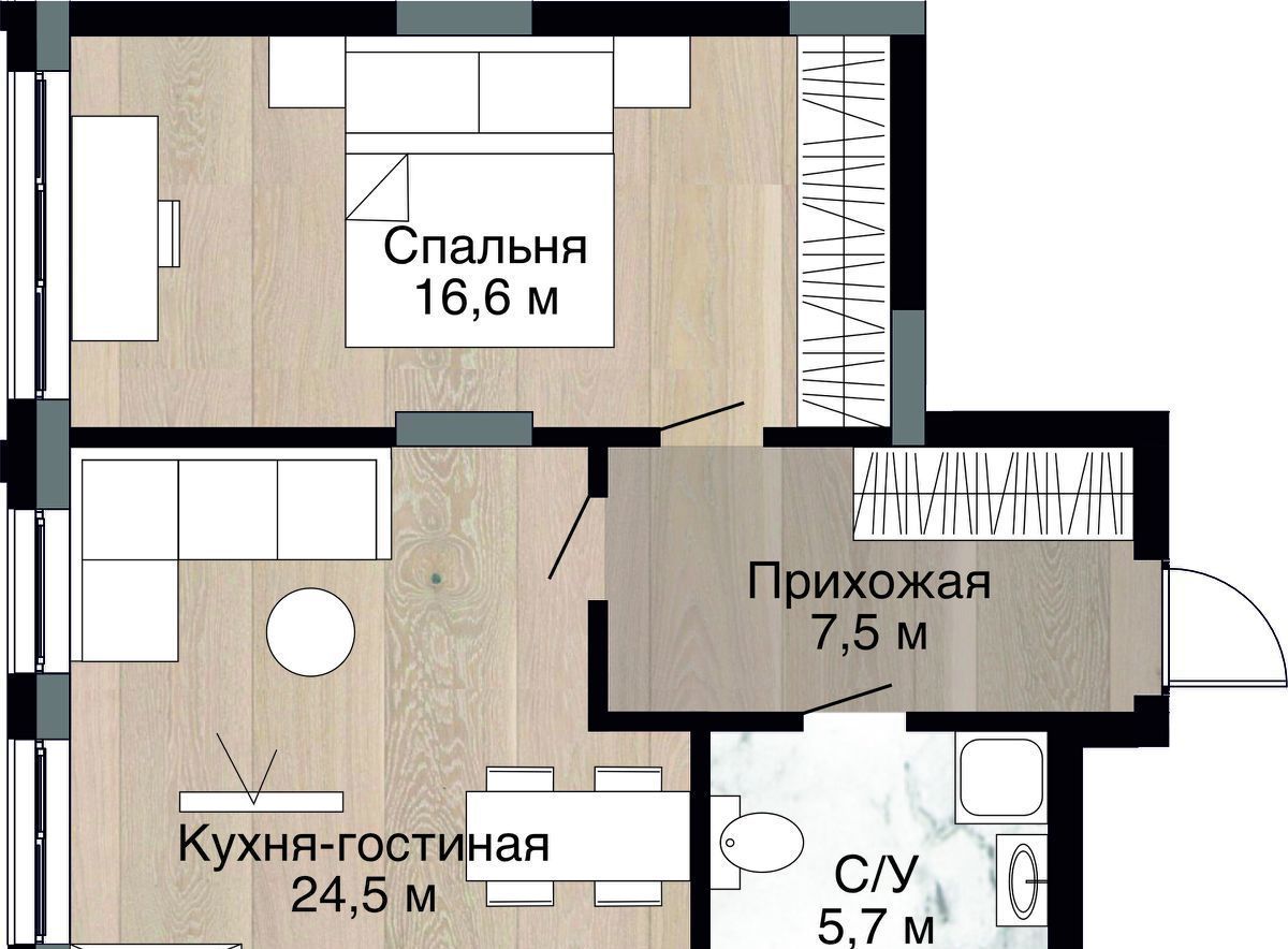 квартира г Кемерово р-н Заводский Южный снт Вишенка ул Дружбы 30/2 фото 2