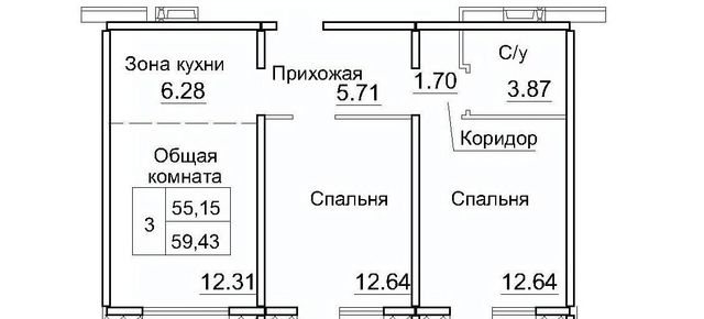 р-н Новосибирский рп Краснообск мкр 3 12а Площадь Маркса фото