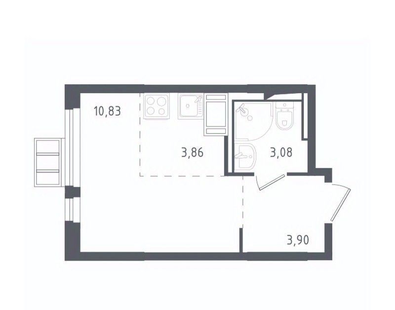 квартира г Видное ЖК Горки Парк к 3. 1, Домодедовская фото 1