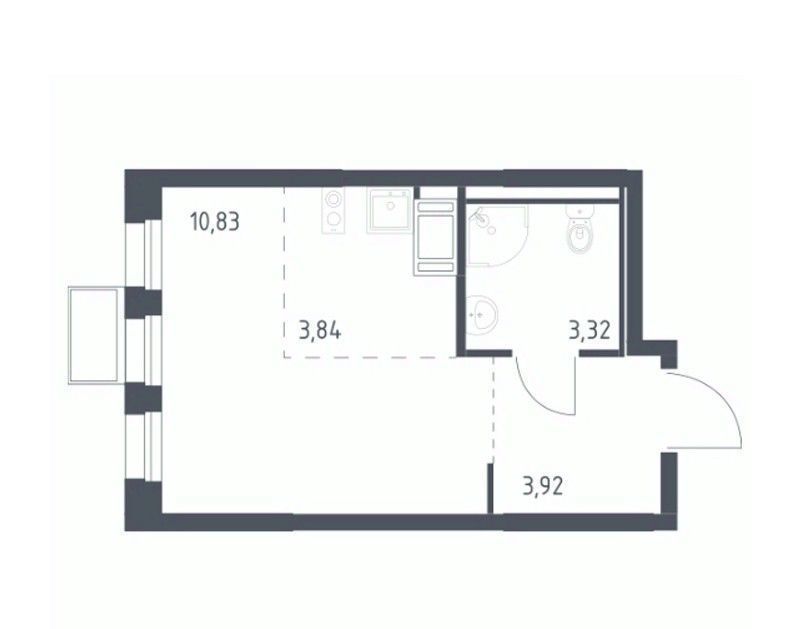 квартира г Видное ЖК Горки Парк к 4. 2, Зябликово фото 1