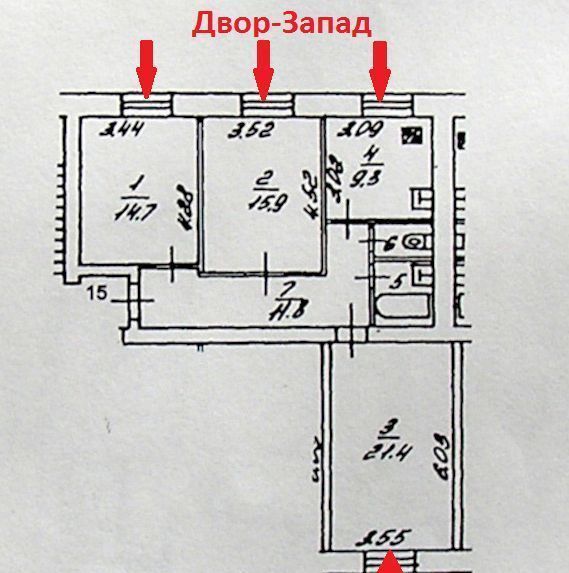 квартира г Москва метро Окская ул Михайлова 28/7 фото 3