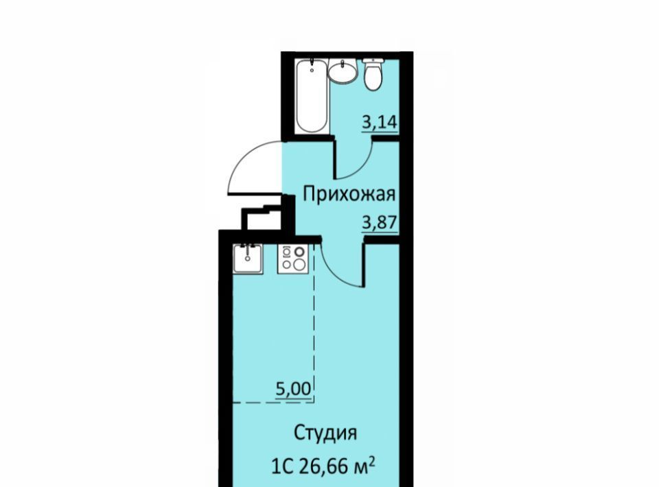 квартира р-н Пермский д Кондратово ул Водопроводная 6/2 фото 1