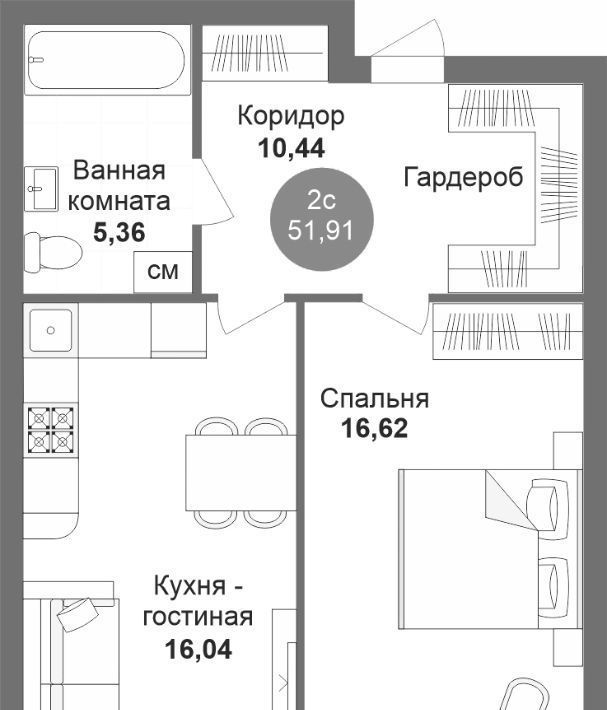 квартира г Новосибирск Студенческая Академгородок б-р Молодежи 21 фото 1