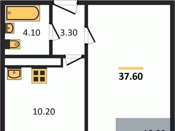 квартира г Воронеж р-н Левобережный ВАИ Жилой Озерки кв-л фото 1