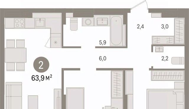 р-н Калининский дом 8к/1 фото