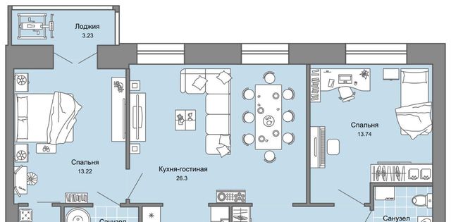 р-н Заволжский Новый Город 4 Центральный кв-л фото